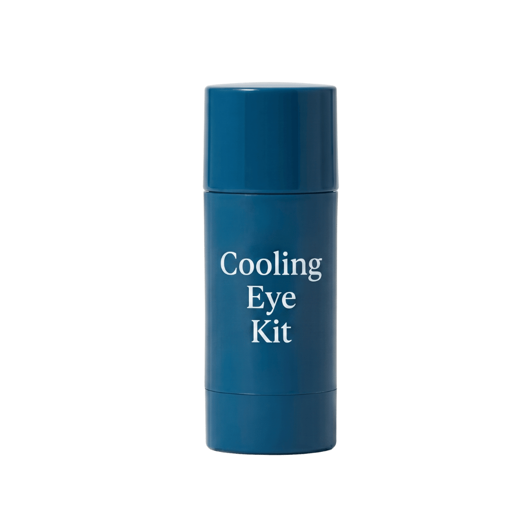 Cooling Eye Kit beauty tool for refreshed skin around the eye area.