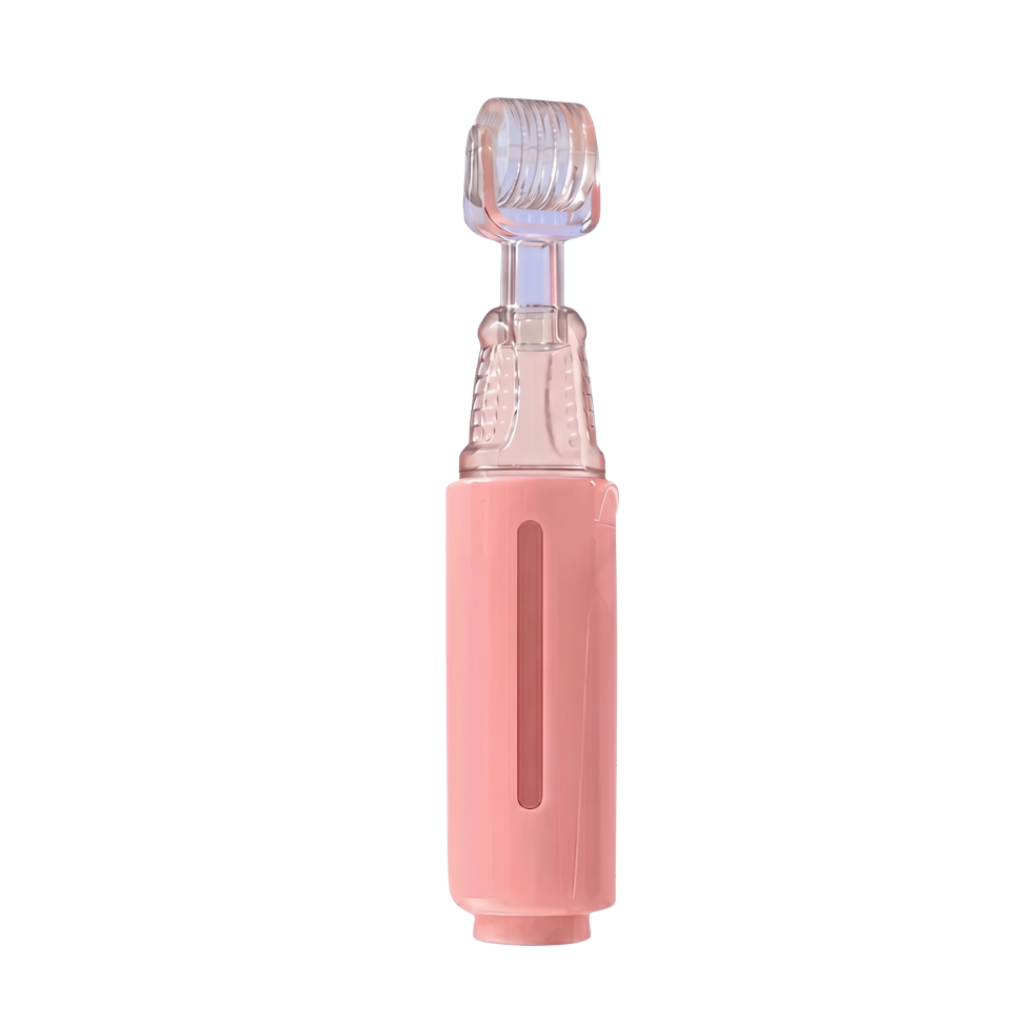 Luxe Lip Plumper Kit applicator tool in pink, designed for a fuller lip appearance and smoother texture.