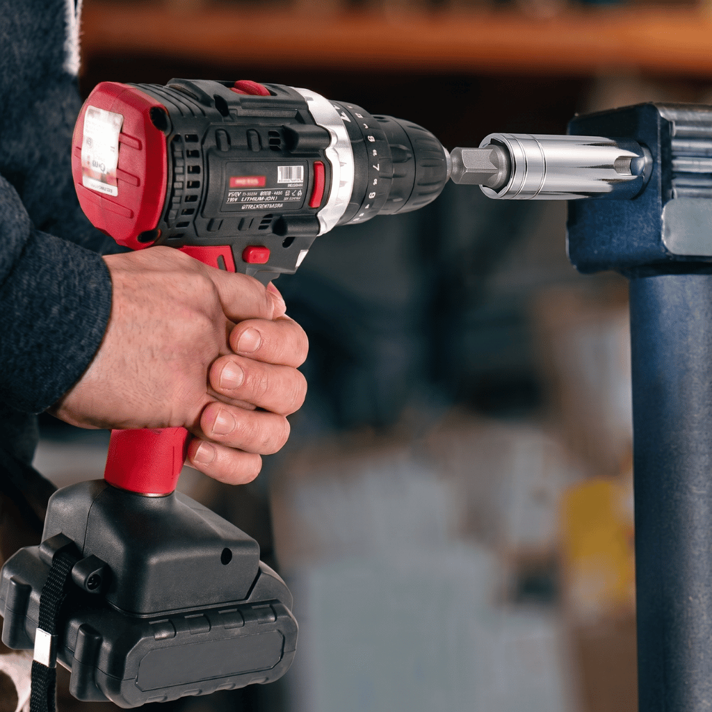Heavy-Duty Scissor Jack Drill Adapter Set