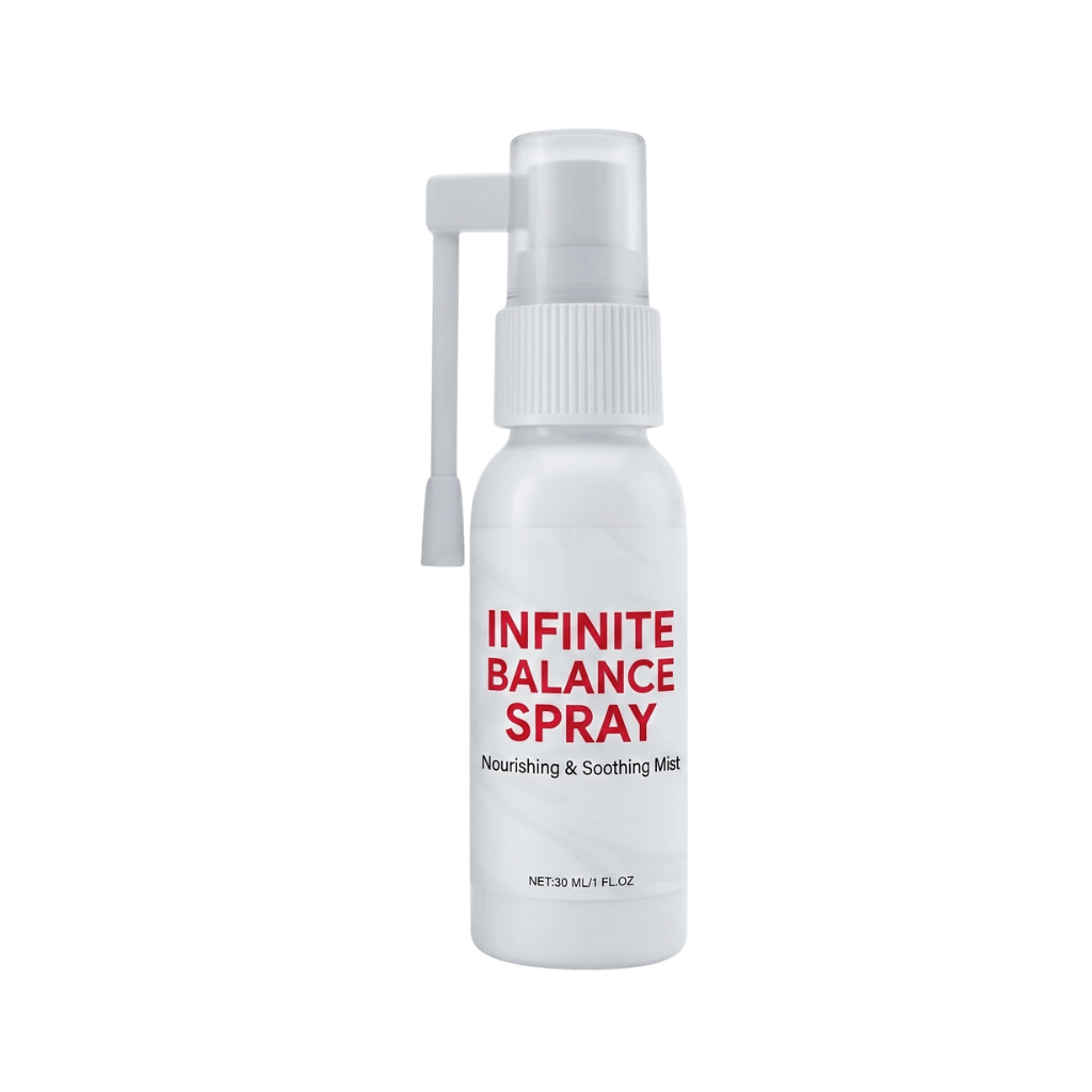 Limitless Balance Spray bottle for moisturizing and hydrating skin throughout the day.
