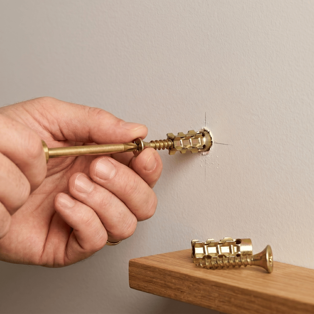 Durable Hinge Repair Screw & Expansion Anchor (50 Sets)