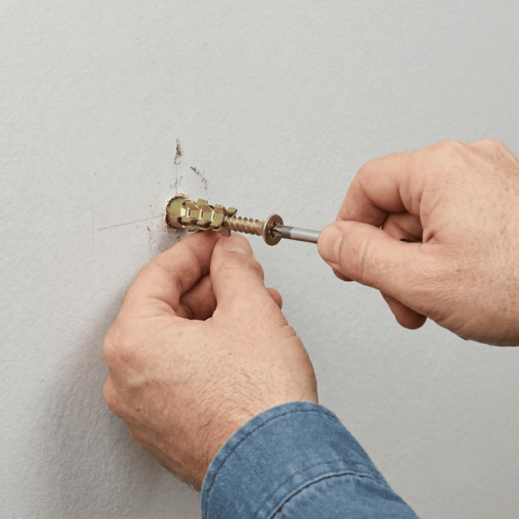 Durable Hinge Repair Screw & Expansion Anchor (50 Sets)