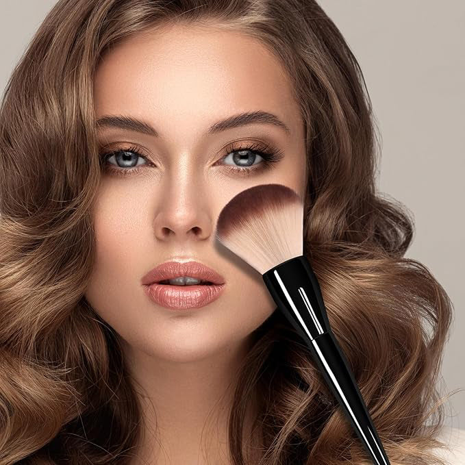 Model using Zeyla Electric Facial Cleansing Brush for radiant skin and gentle cleansing.